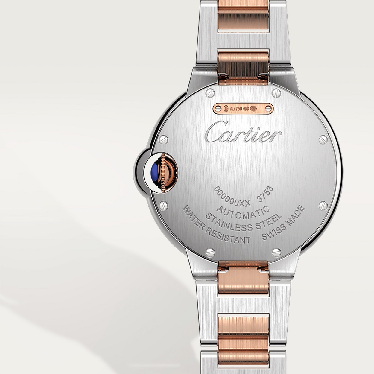 Ballon Bleu Gris Rose 33Mm vue 6