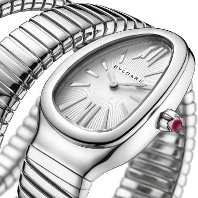 Bvlgari Serpenti Tubogas Gris/Blanc