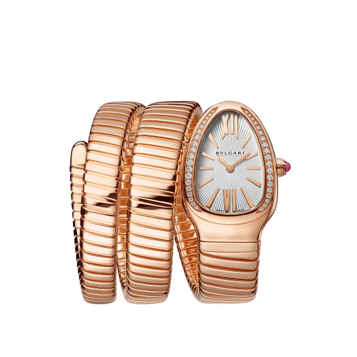 Bvlgari Serpenti Rose/Blanc Serti