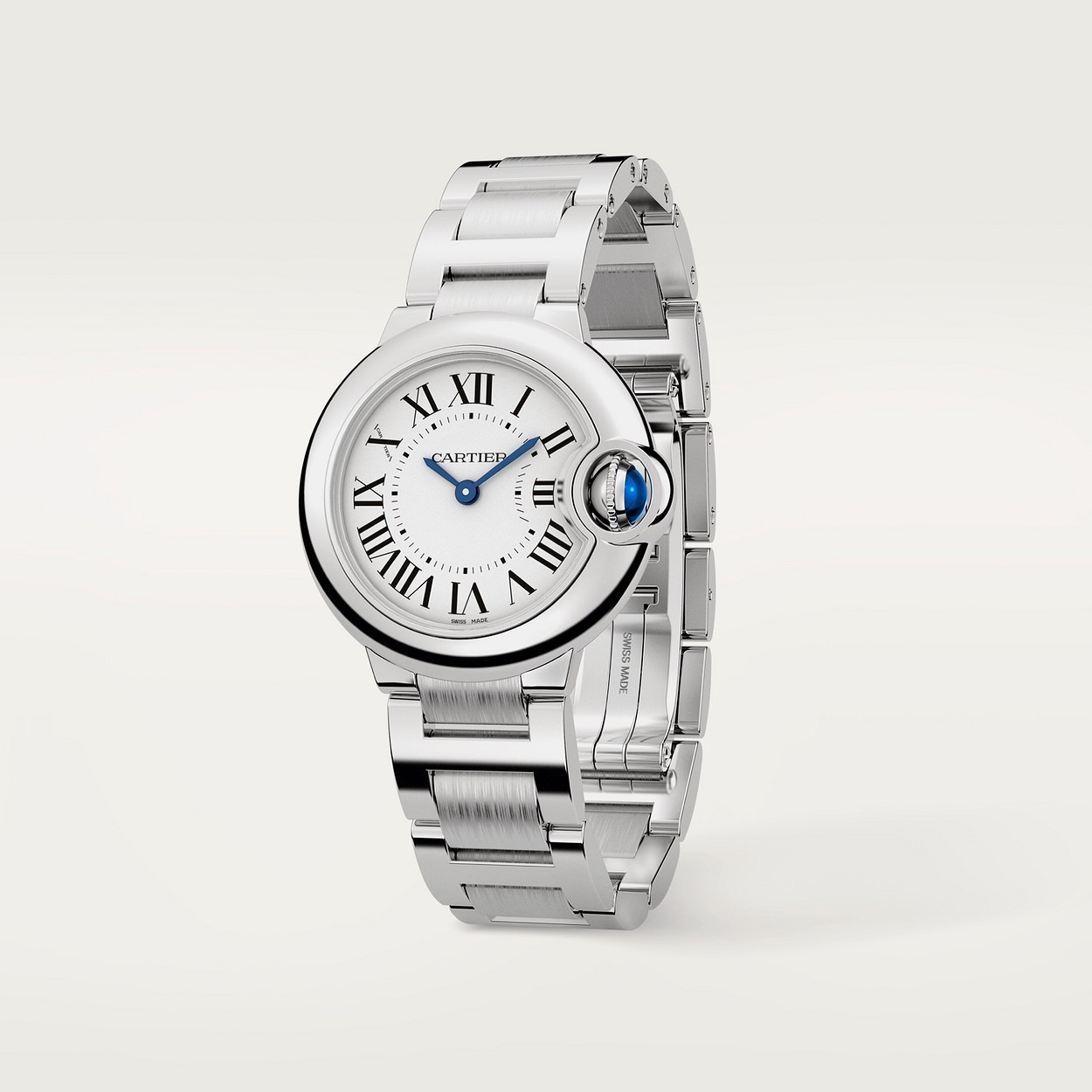 Cartier Ballon Bleu Argente 28Mm vue 2