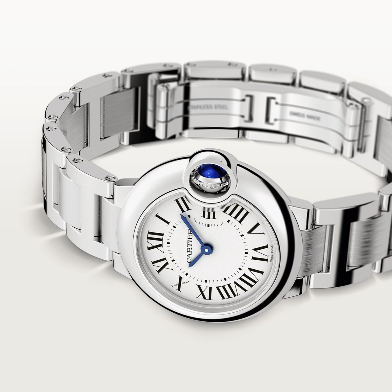 Cartier Ballon Bleu Argente 28Mm vue 5