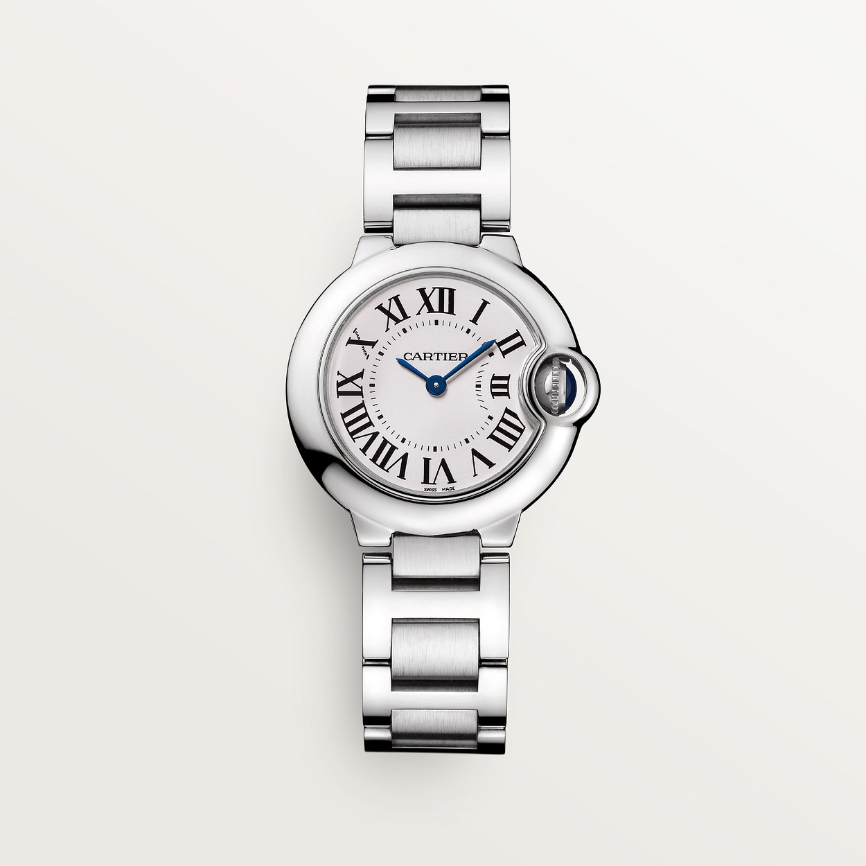 Cartier Ballon Bleu Argente 28Mm vue 1
