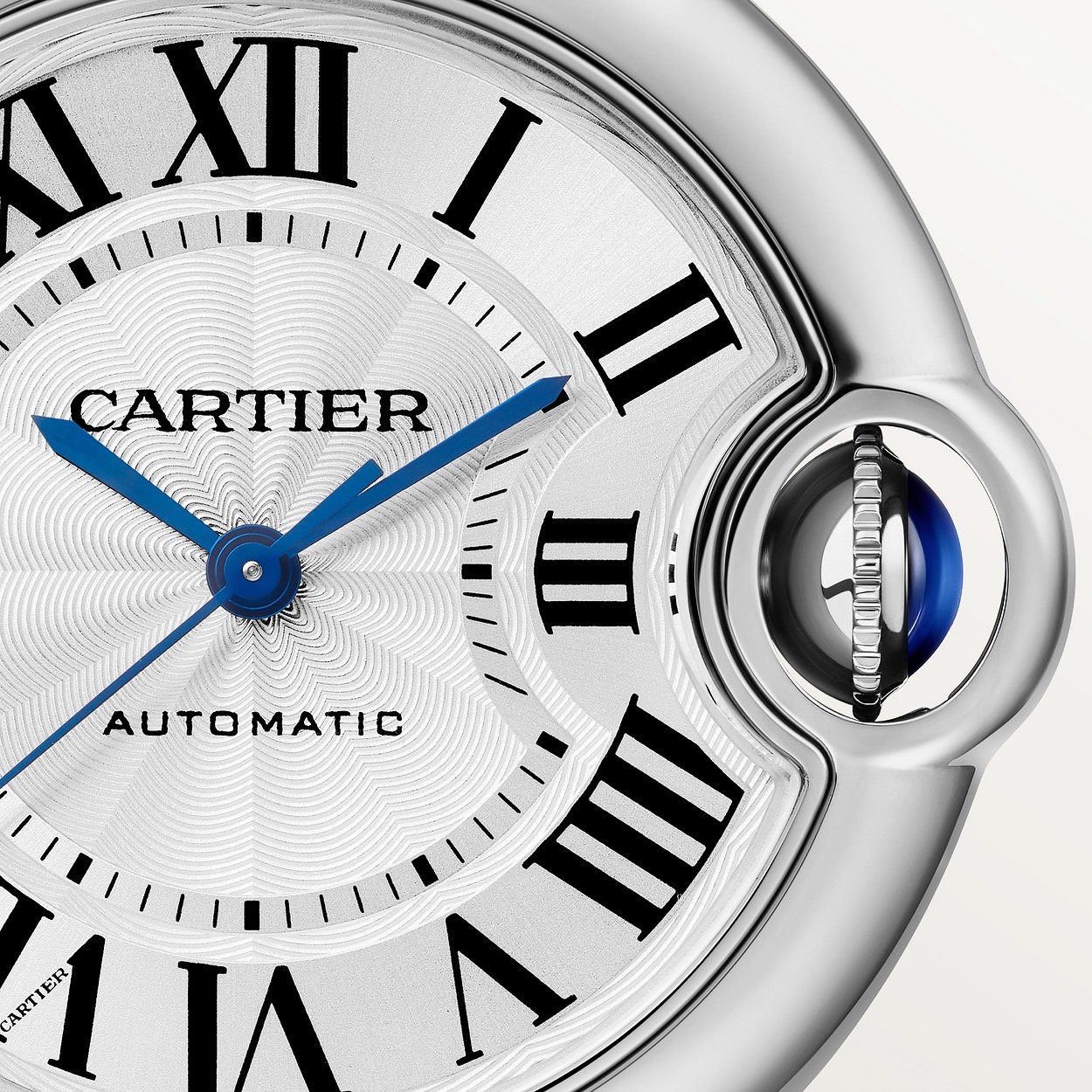 Cartier Ballon Bleu Argente 33Mm vue 2