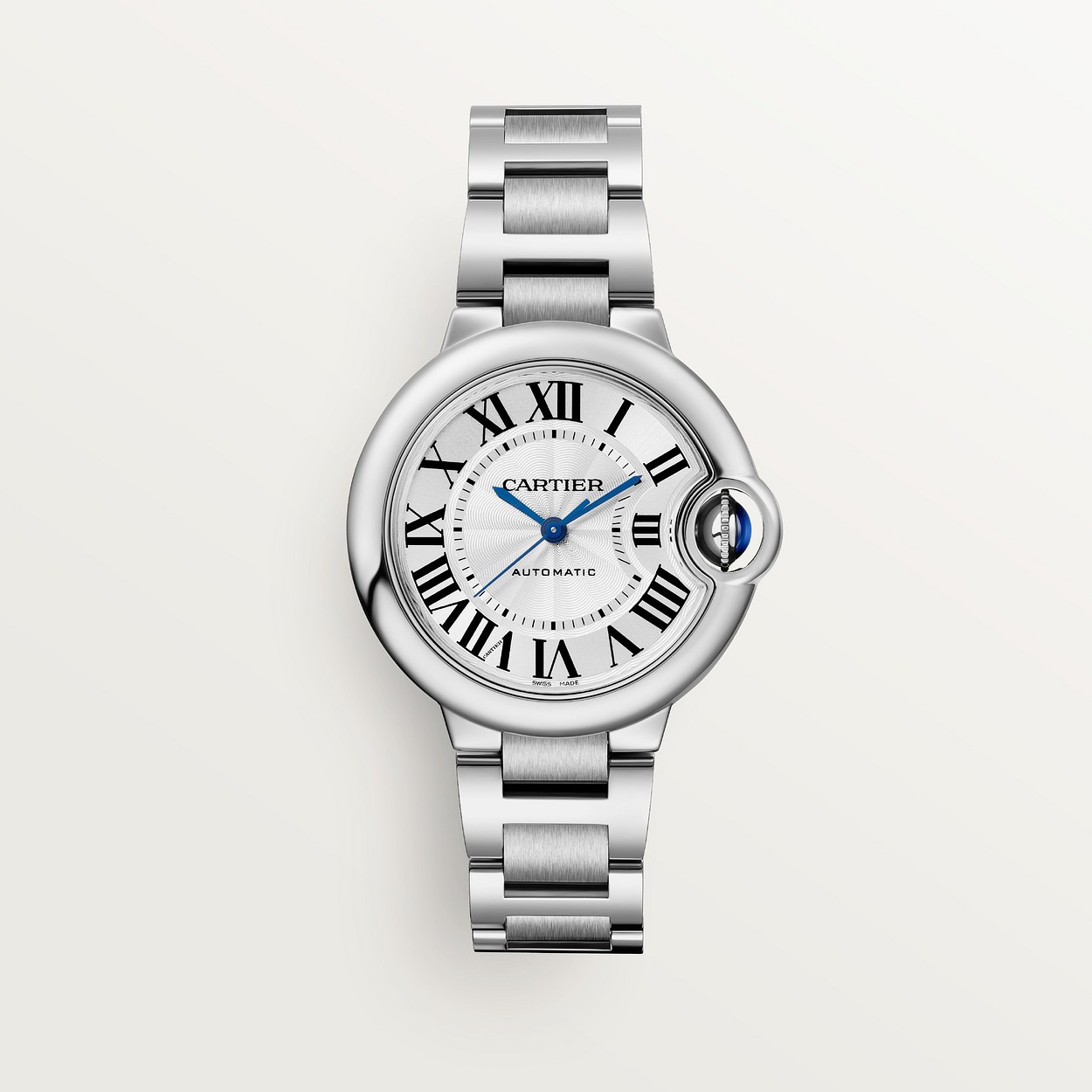 Cartier Ballon Bleu Argente 33Mm vue 1