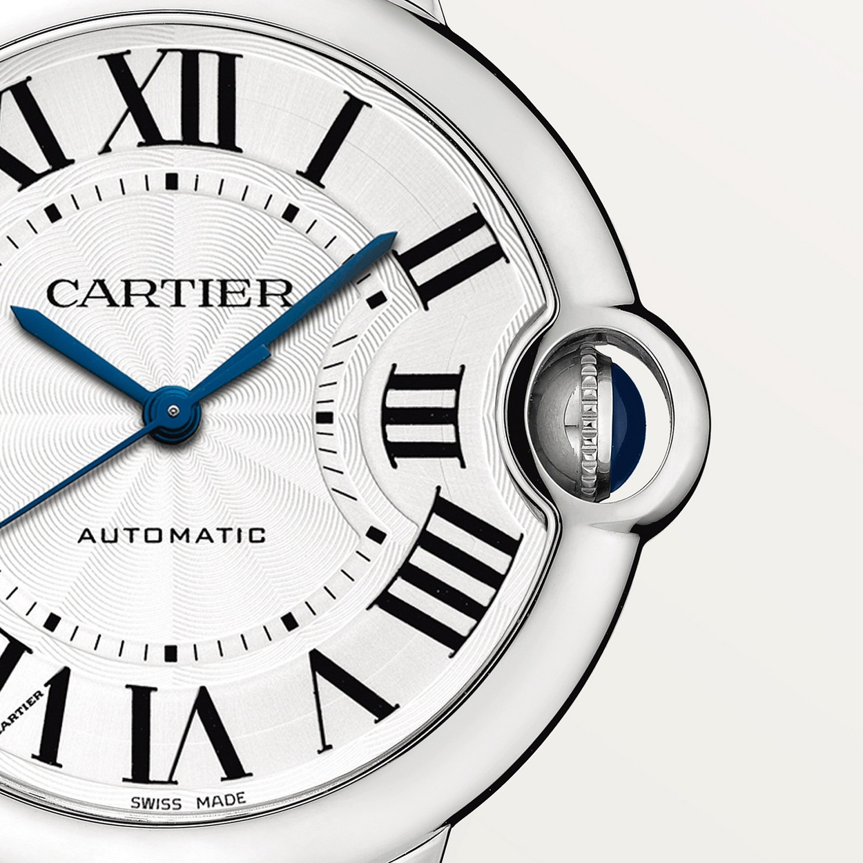 Cartier Ballon Bleu Argente 36Mm vue 2