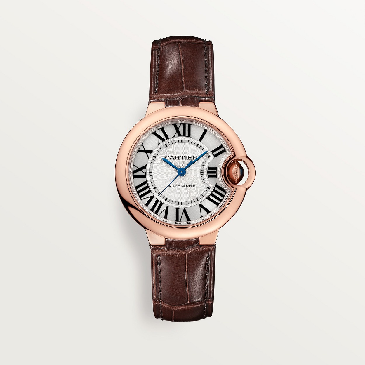 Cartier Ballon Bleu Marron 33Mm vue 1