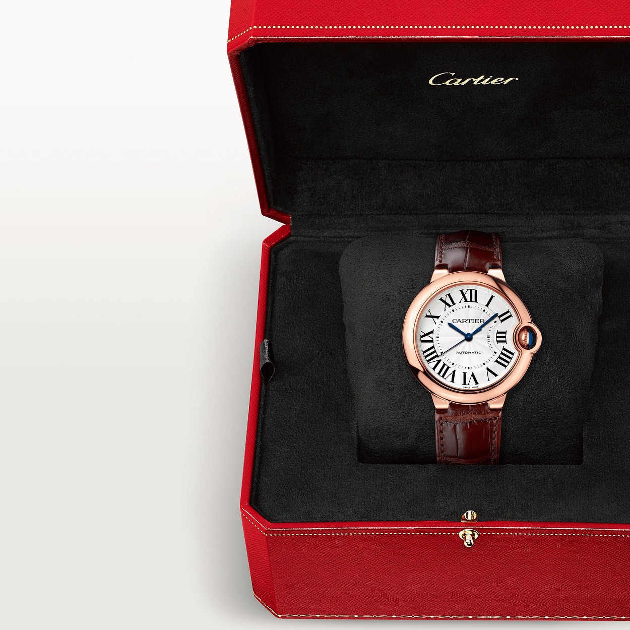 Cartier Ballon Bleu Marron 36Mm vue 5