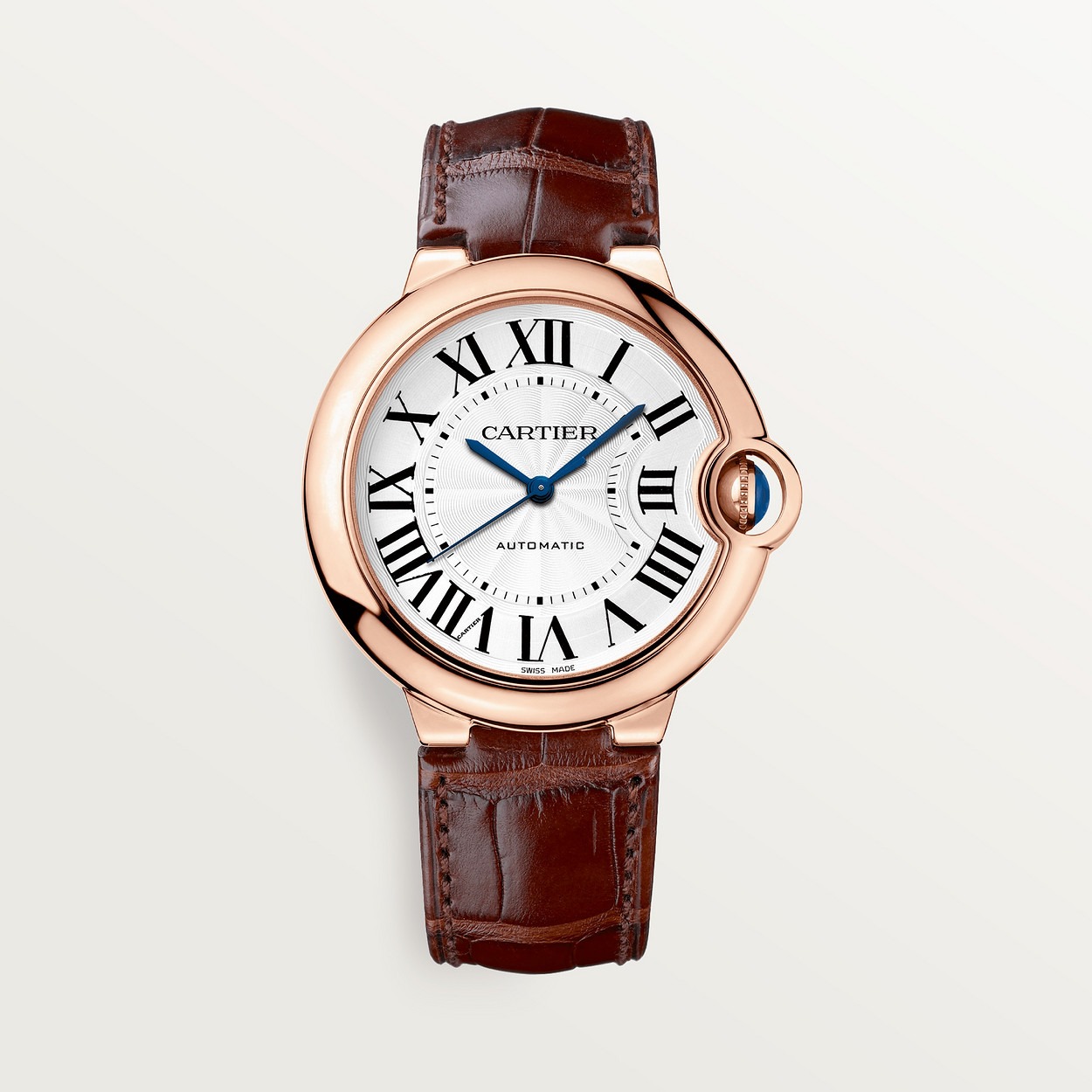 Cartier Ballon Bleu Marron 36Mm vue 1