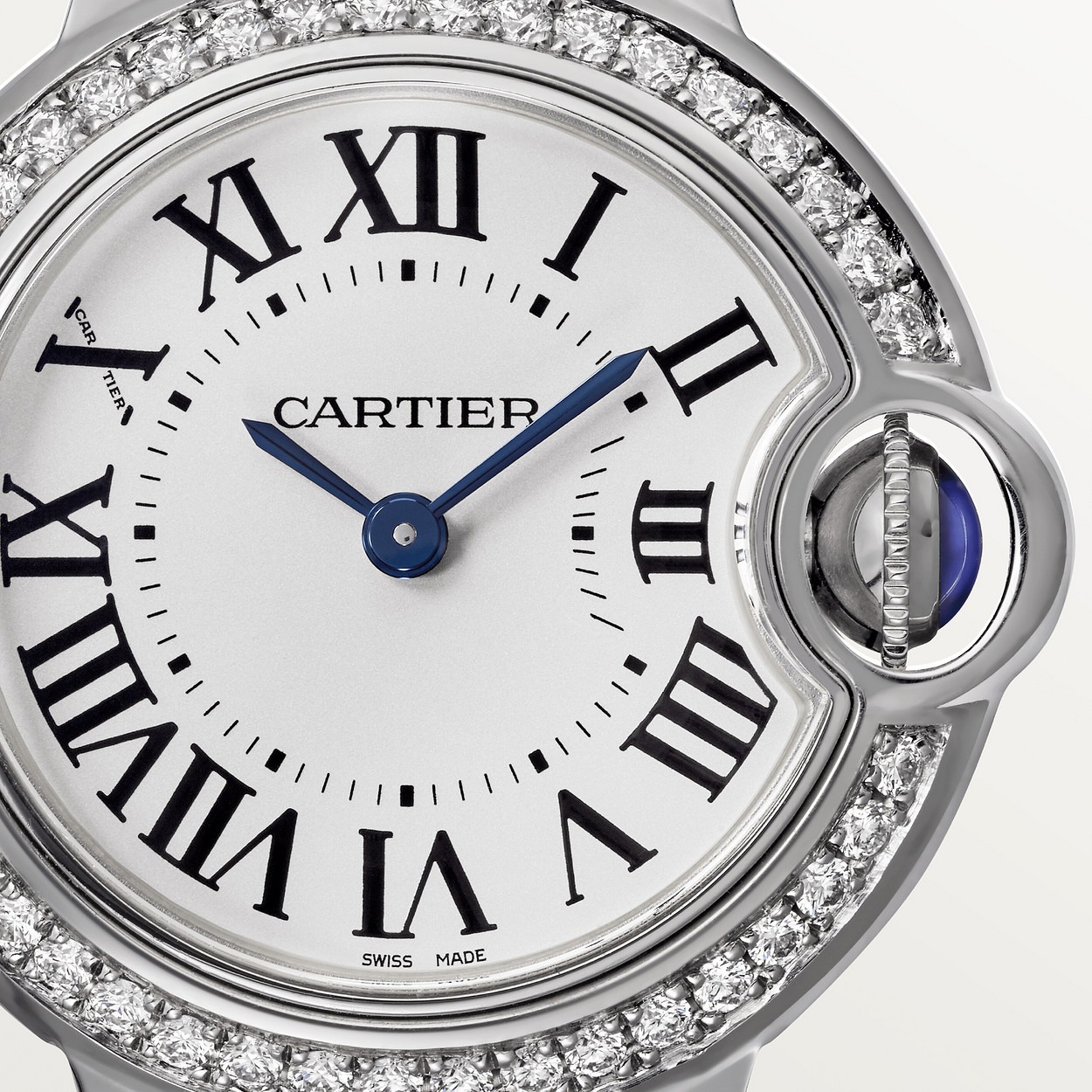 Cartier Ballon Bleu Sertie 28Mm vue 2