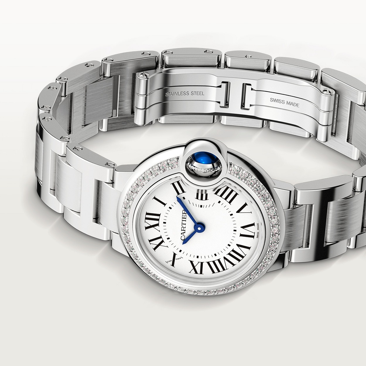 Cartier Ballon Bleu Sertie 28Mm vue 3