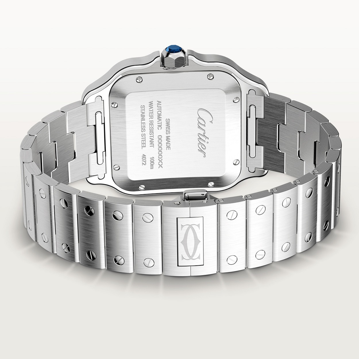 Cartier Santos Argente 40Mm vue 6