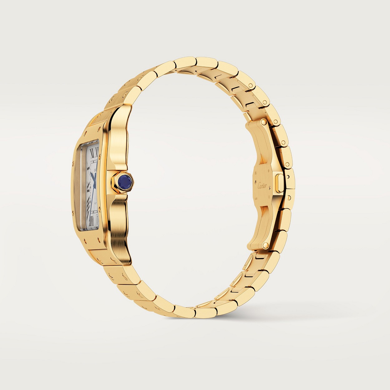 Cartier Santos Jaune 36Mm vue 4