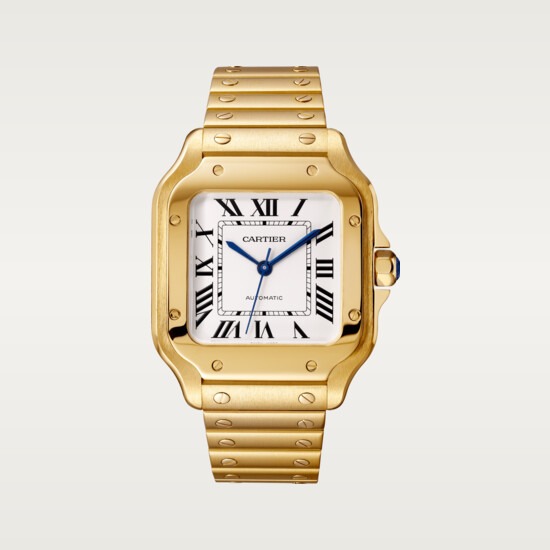 Cartier Santos Jaune 36Mm vue 1