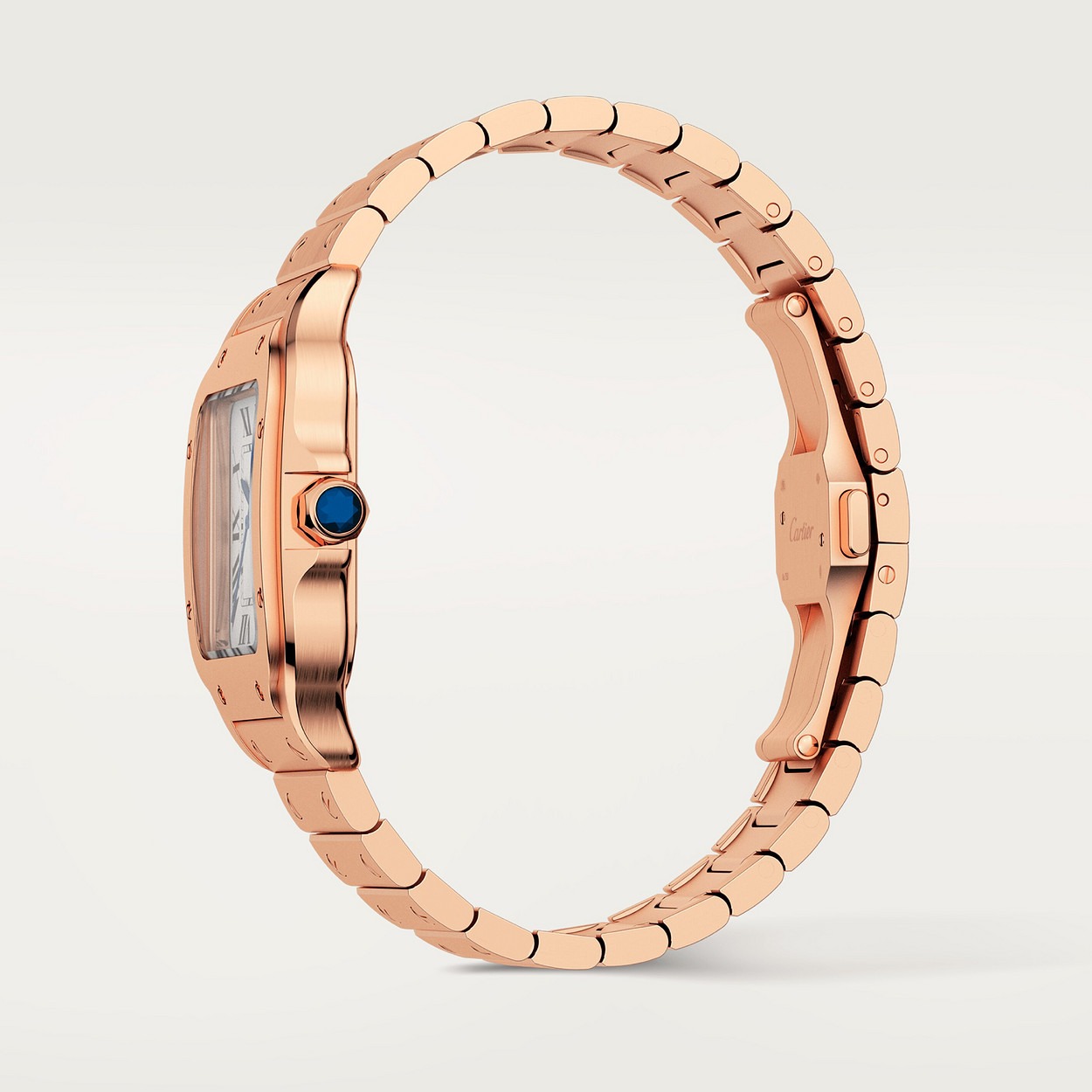Cartier Santos Rose 36Mm vue 4
