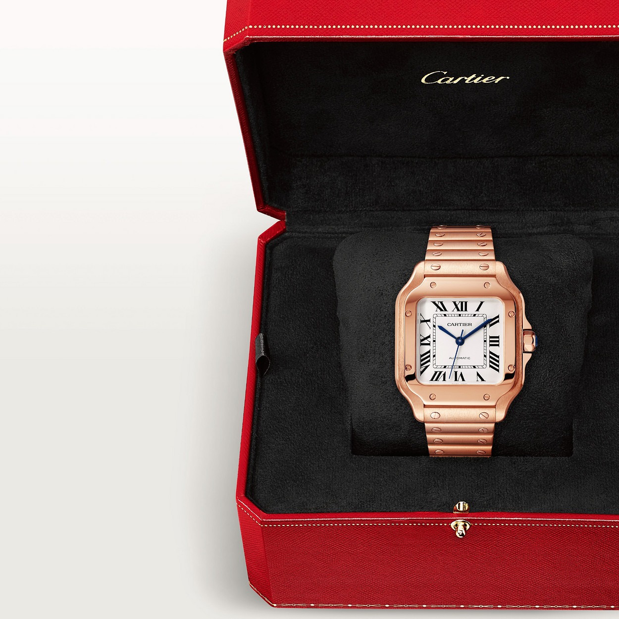 Cartier Santos Rose 36Mm vue 5