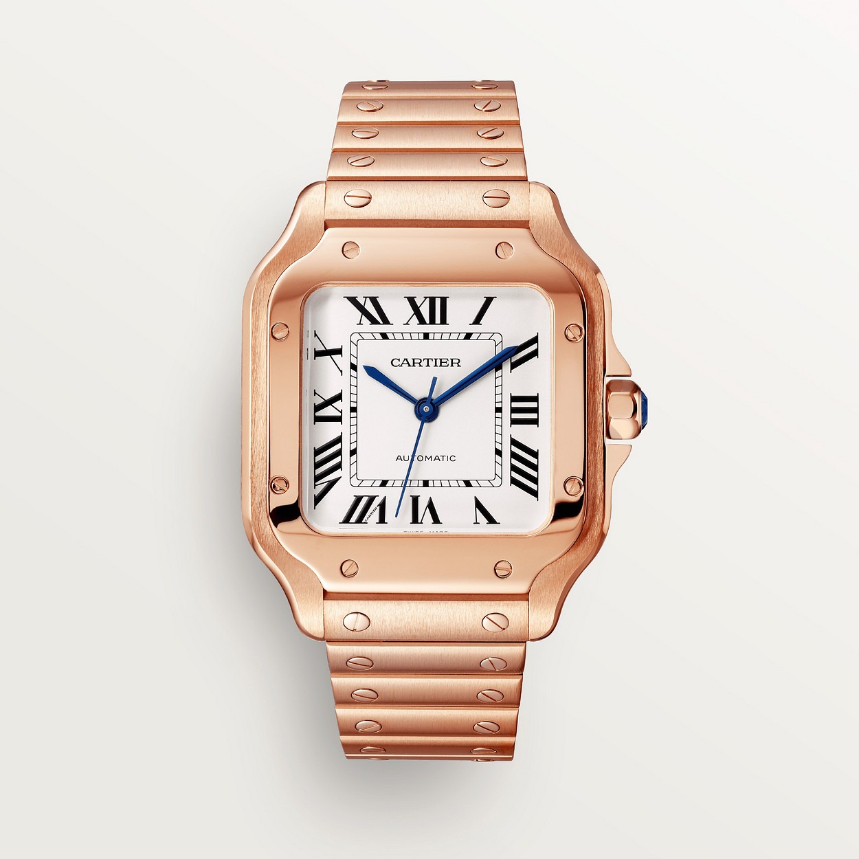 Cartier Santos Rose 36Mm vue 1