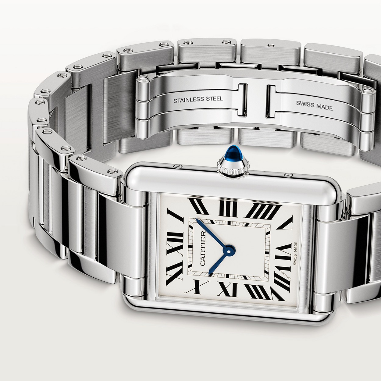 Cartier Tank Must Argente Grand vue 3