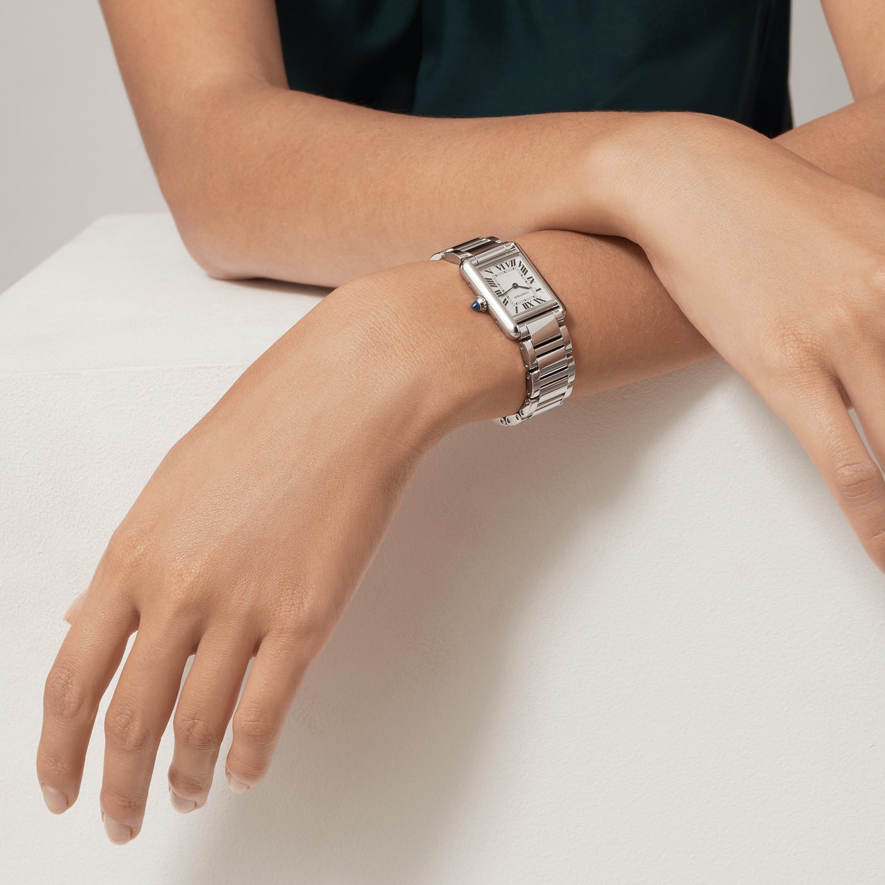 Cartier Tank Must Argente Petit vue 6