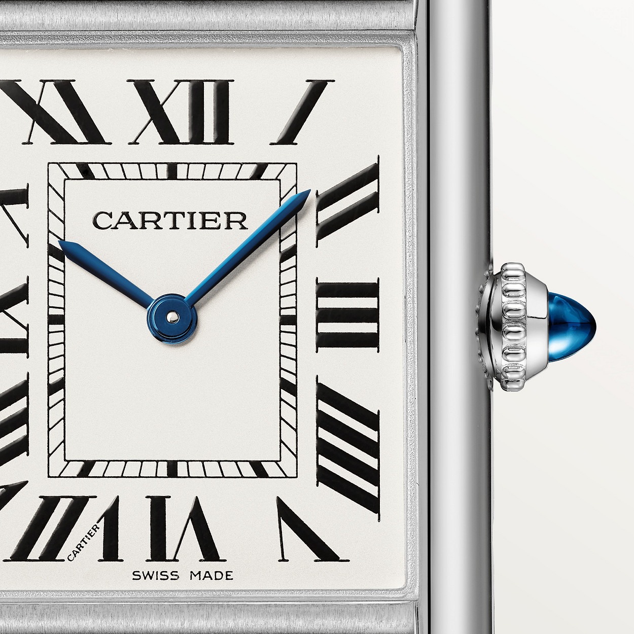 Cartier Tank Must Noir Blanc Grand vue 2