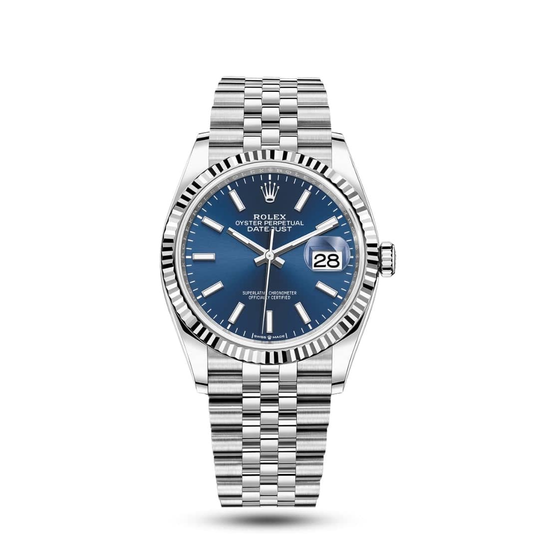 Datejust Bleu montre de luxe Maroc
