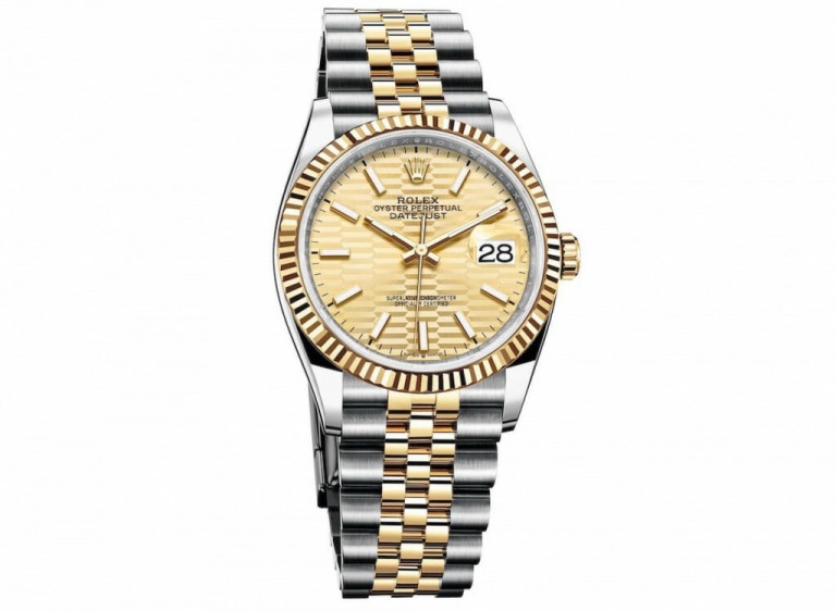 Datejust Jaune/Gris montre de luxe Maroc