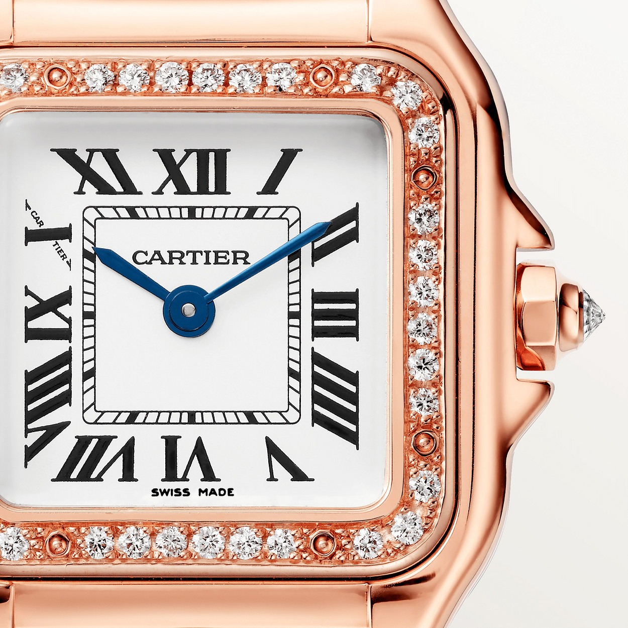 Panthere Sertie Rose 22Mm vue 2