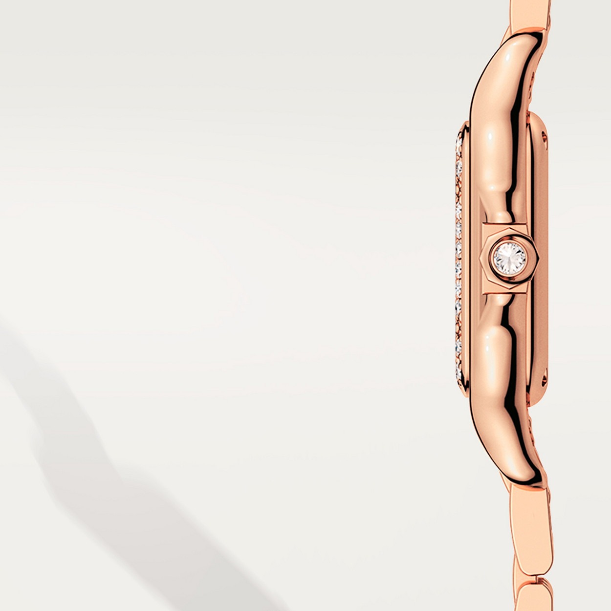Panthere Sertie Rose 22Mm vue 4