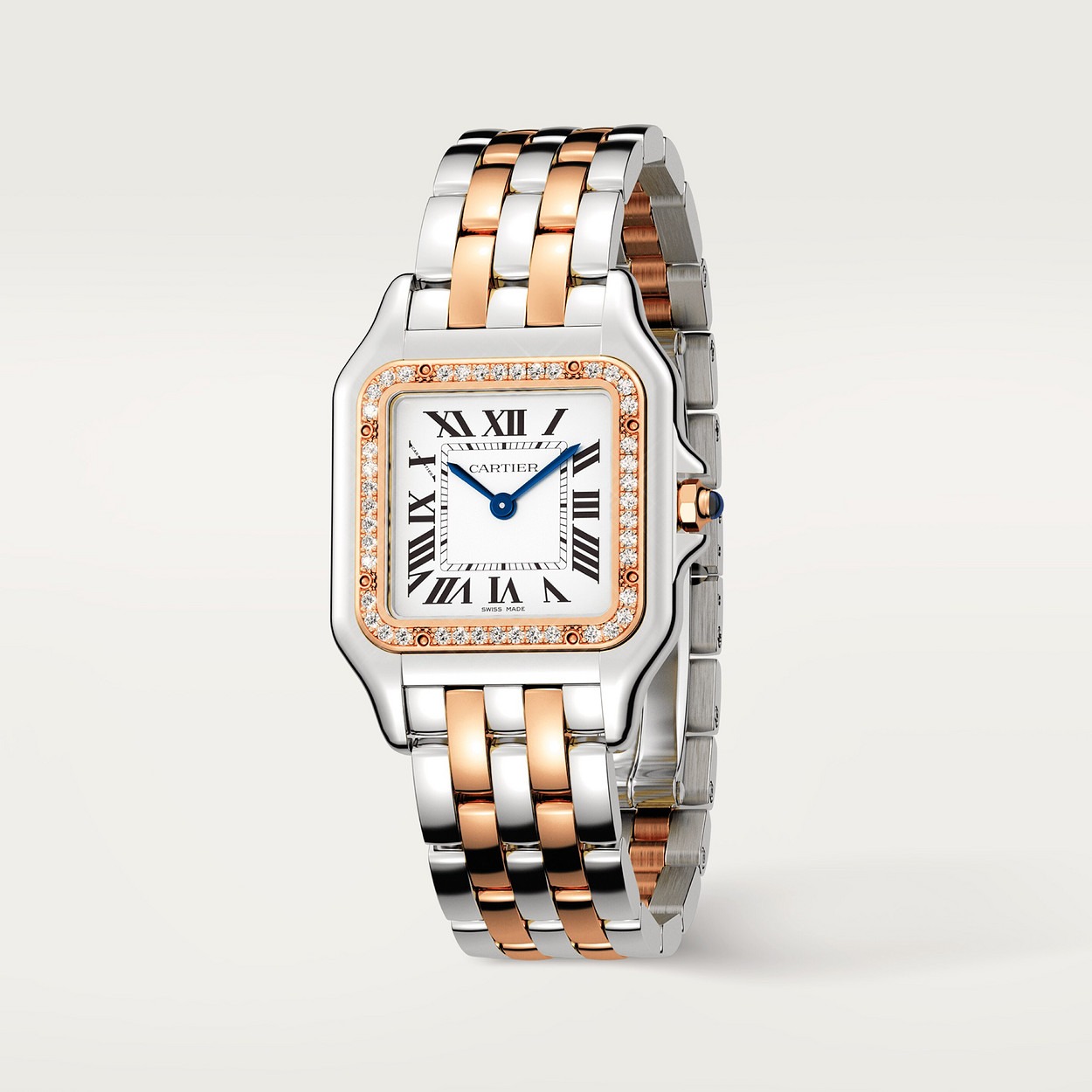 Panthere Sertie Rose Gris 27Mm vue 2