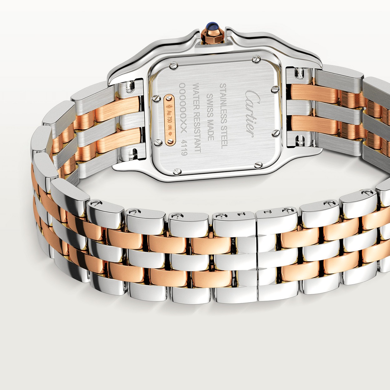 Panthere Sertie Rose Gris 27Mm vue 6