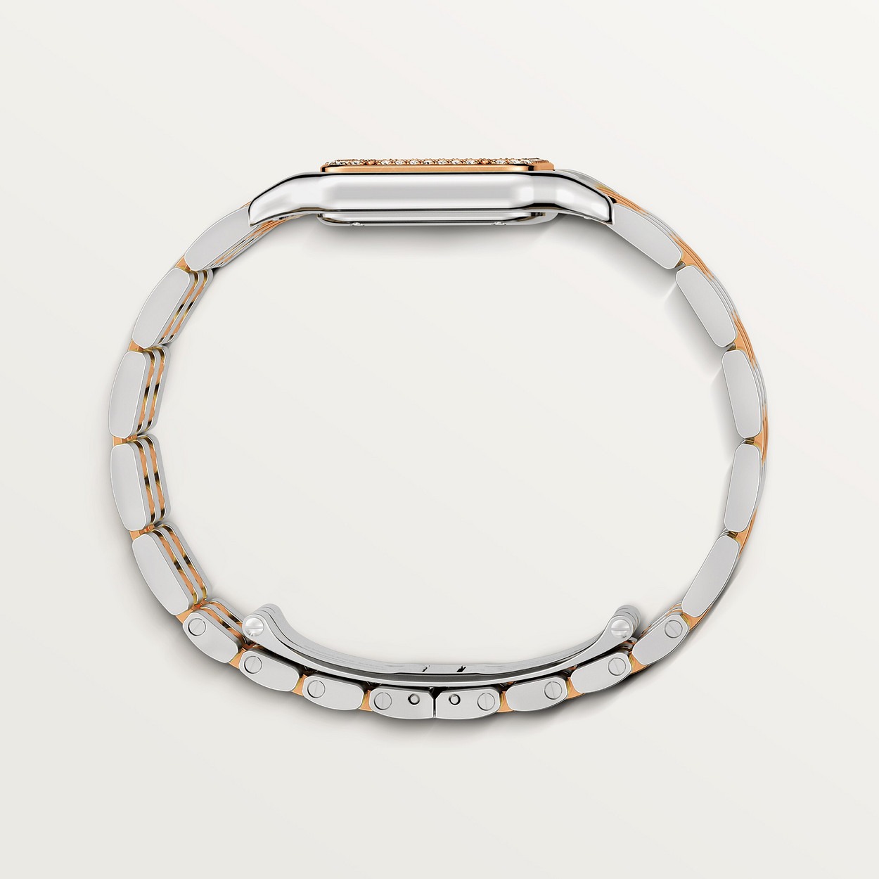 Panthere Sertie Rose Gris 27Mm vue 7