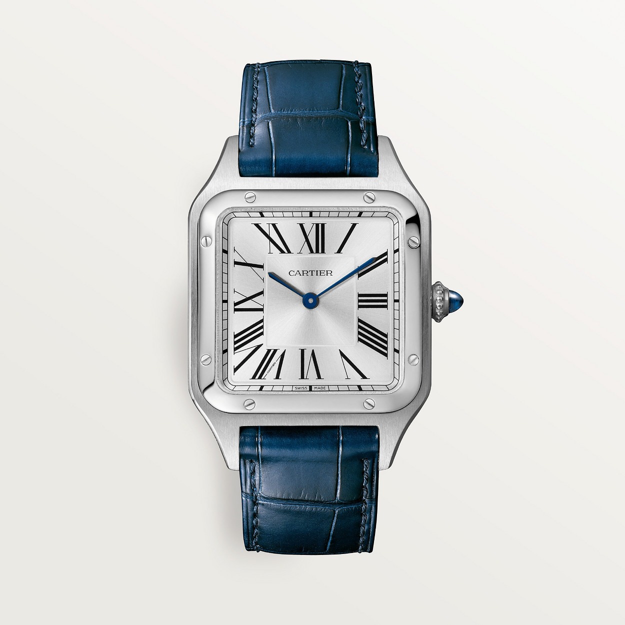 Santos Dumont Bleu Blanc Grand Modele vue 1