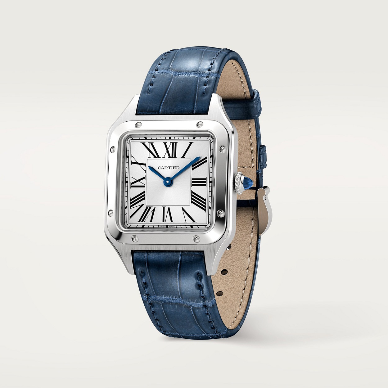 Santos Dumont Bleu Blanc Petit Modele vue 2