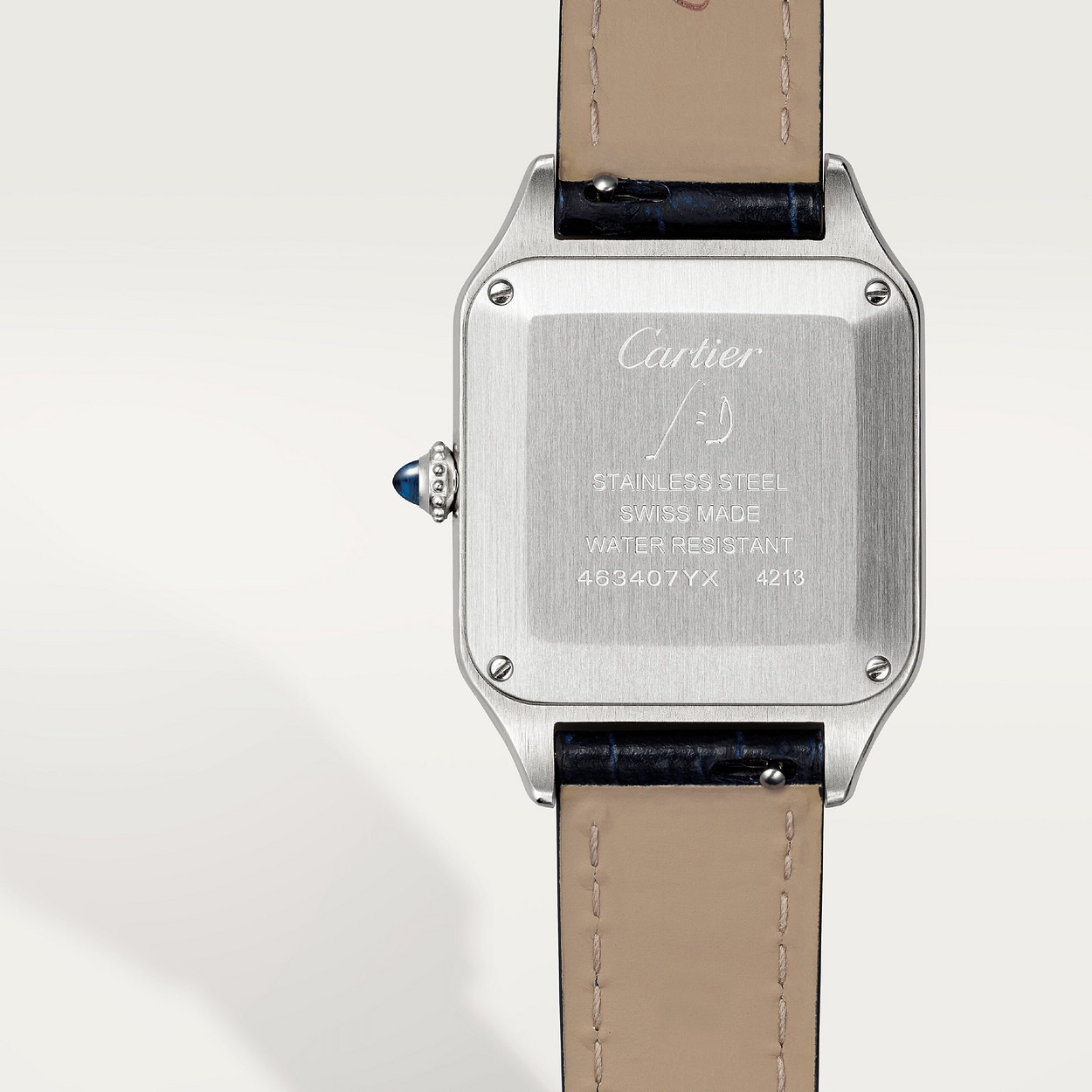 Santos Dumont Bleu Blanc Petit Modele vue 7