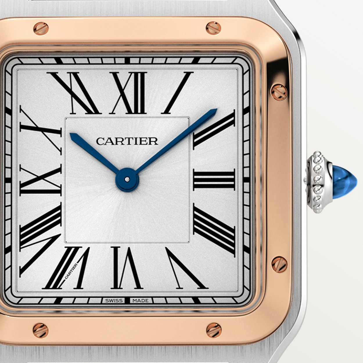 Santos Dumont Gris Rose Grand Modele vue 3