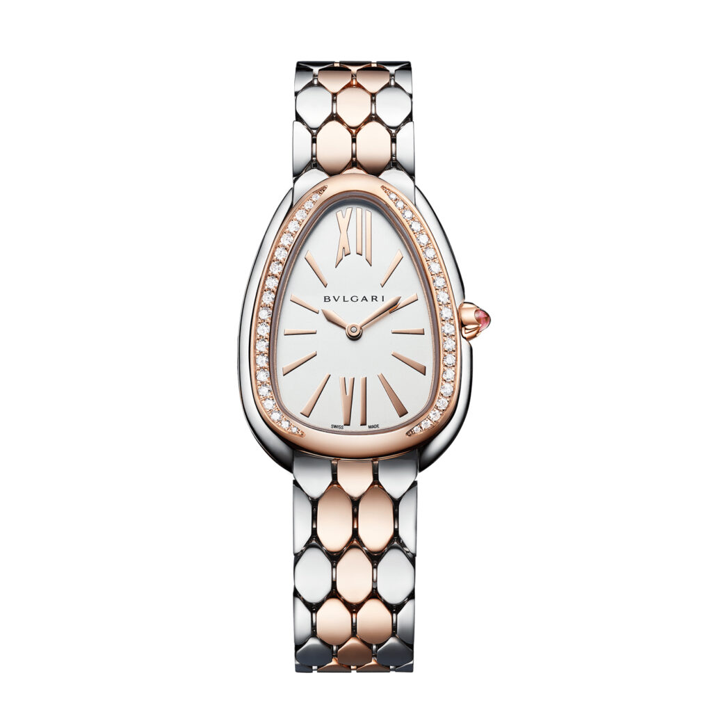 Bvlgari Serpenti Seduttori Rose/Blanc Sertie