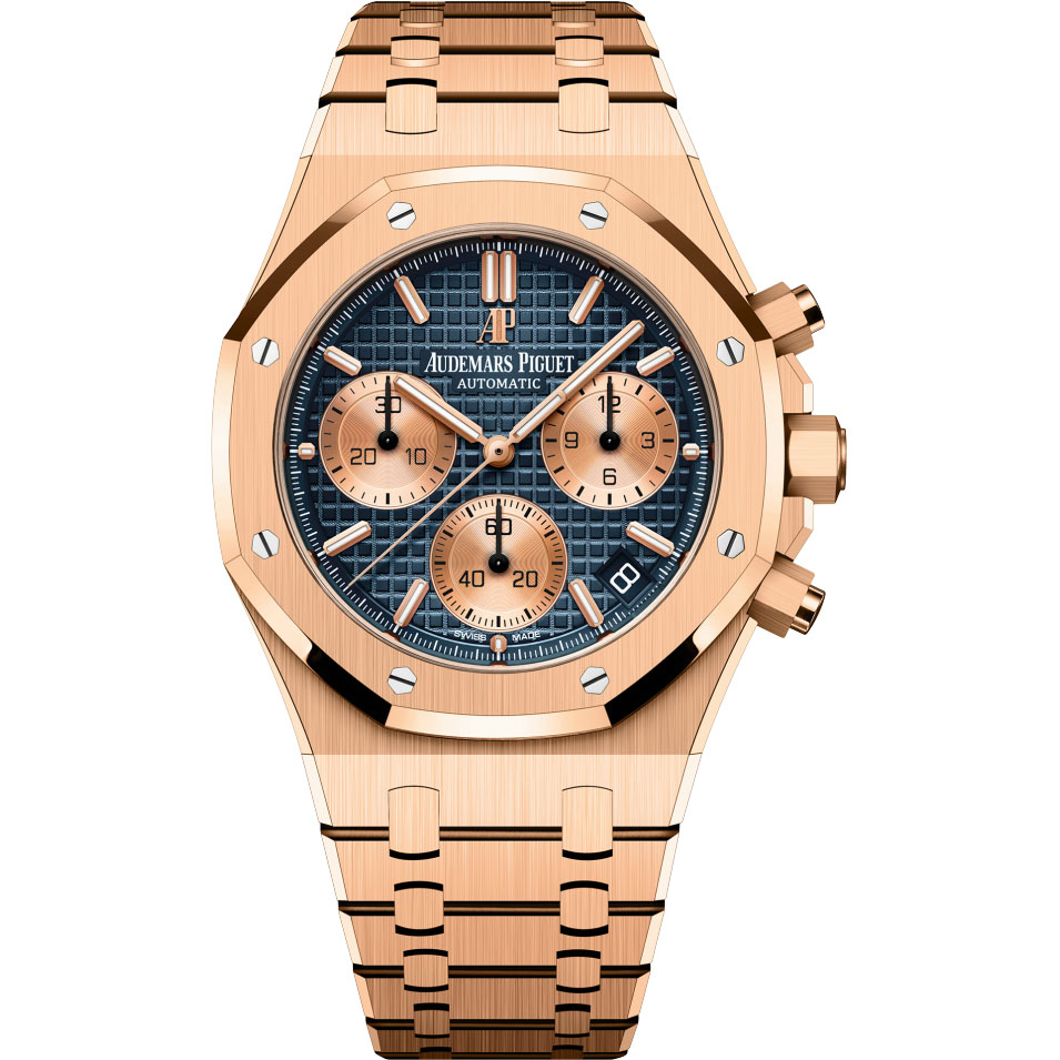 AP Royal Oak Chrono Rose/Bleu