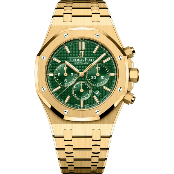 AP Royal Oak Chronograph Or Jaune/Vert prix Maroc