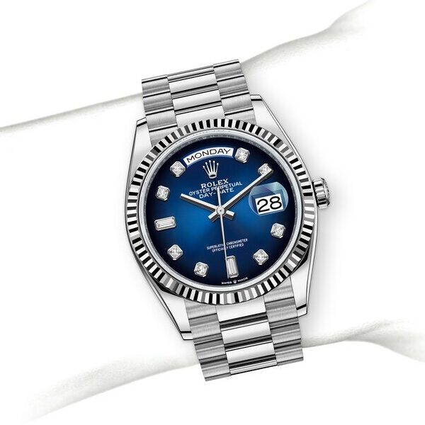 Rolex Day-Date Bleu