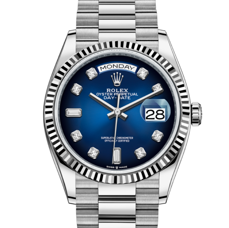 Rolex Day-Date Bleu