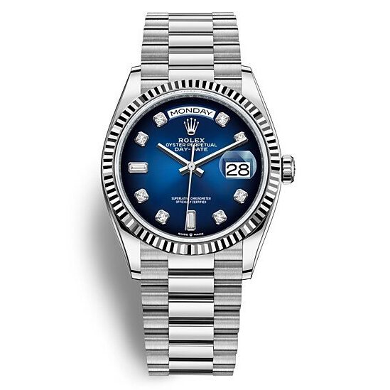 Rolex Day-Date Bleu